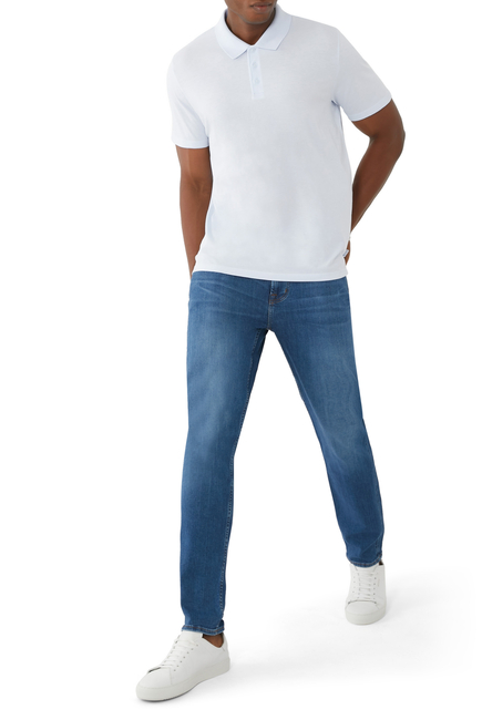 Slimmy Tapered Stretch Tek Jeans